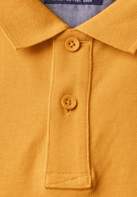Piquée polo electric yellow
