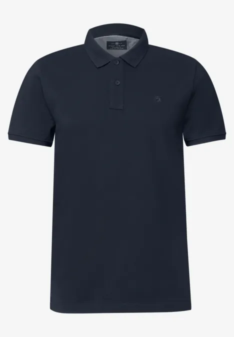 Piquée polo dark ink blue