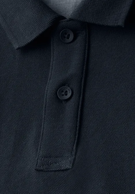 Piquée polo dark ink blue