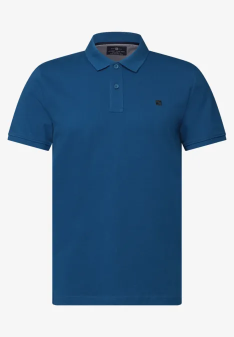 Piquée polo twilight blue