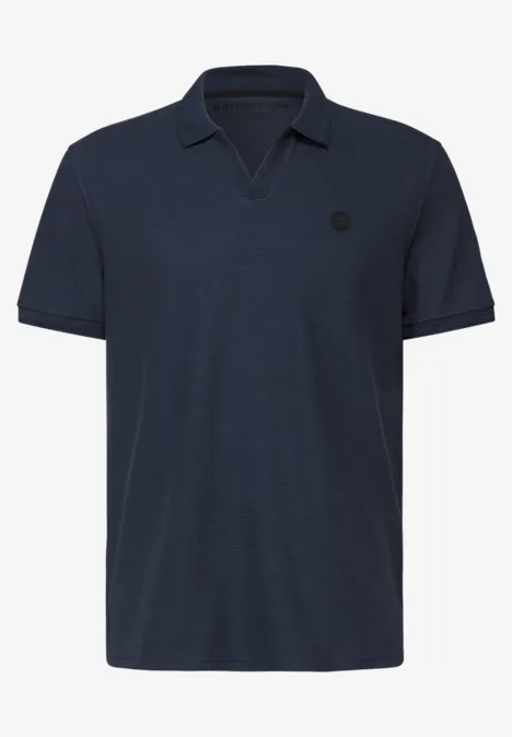 Polo à col ouvert bold blue Polo à col ouvert bold blue