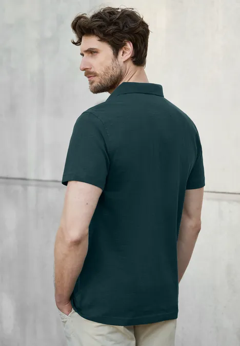 Jersey poloshirt endless green