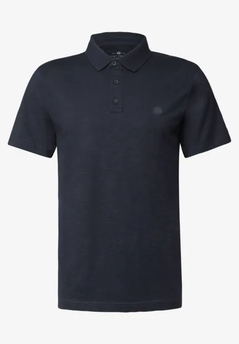 Jersey poloshirt dark ink blue