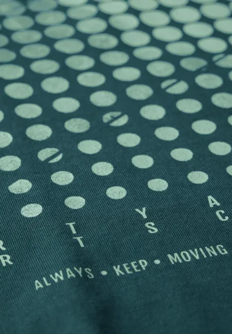 T-Shirt mit Print endless green T-Shirt mit Print endless green