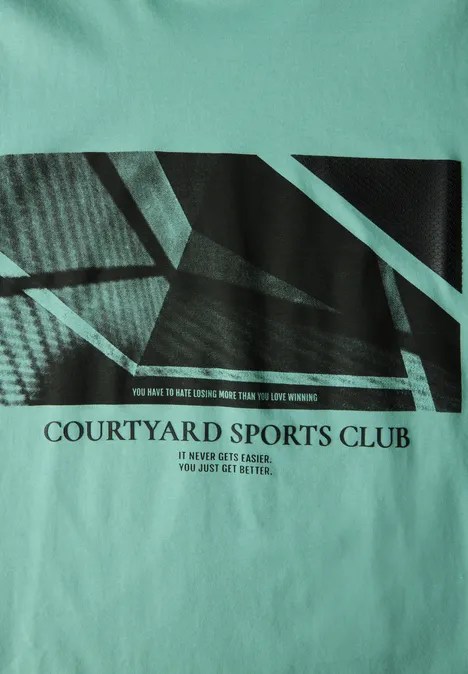 T-Shirt mit Print mint green T-Shirt mit Print mint green