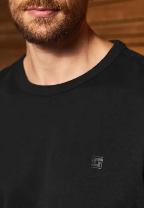 Zacht shirt met lange mouwen Black