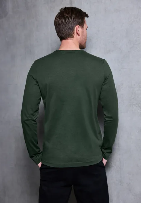 Softes Langarmshirt soft olive green