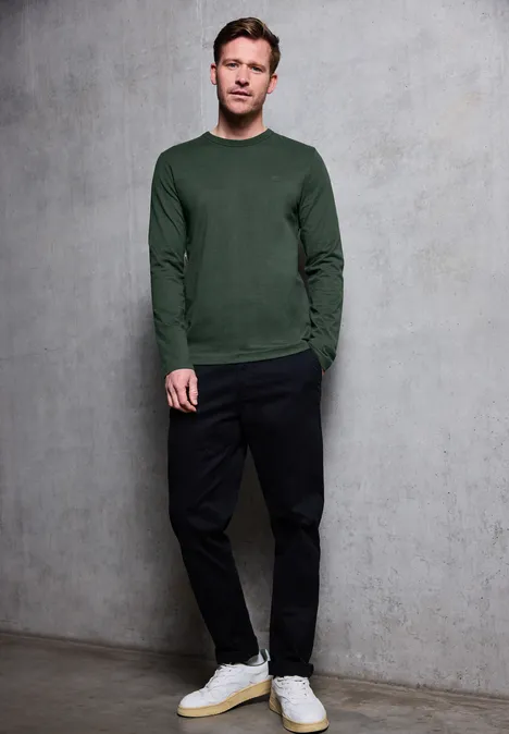 Softes Langarmshirt soft olive green