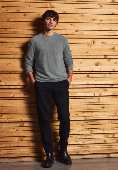 Ottomaans shirt met lange mouwen null