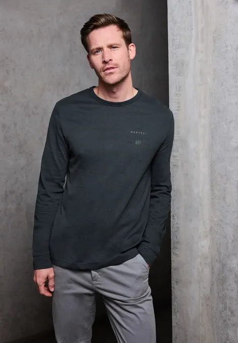 Zachte bewoording shirt met lange mouwen null Zachte bewoording shirt met lange mouwen null
