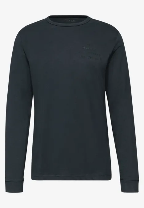 Zachte bewoording shirt met lange mouwen null Zachte bewoording shirt met lange mouwen null
