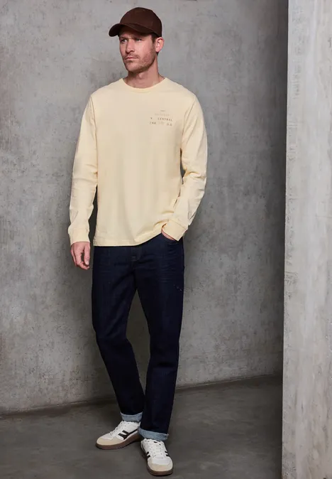Zachte bewoording shirt met lange mouwen null Zachte bewoording shirt met lange mouwen null