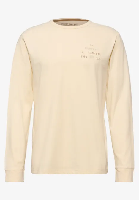 Zachte bewoording shirt met lange mouwen null Zachte bewoording shirt met lange mouwen null