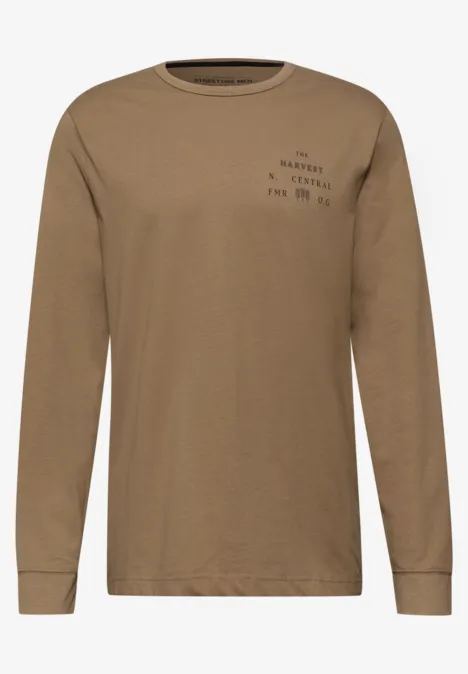 Zachte bewoording shirt met lange mouwen null Zachte bewoording shirt met lange mouwen null