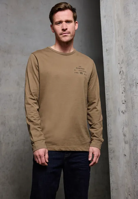 Zachte bewoording shirt met lange mouwen null Zachte bewoording shirt met lange mouwen null