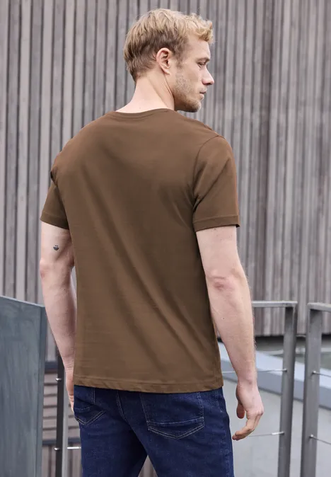 T-shirt basique à col en V null T-shirt basique à col en V null