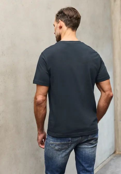 Shirt met borstzak null