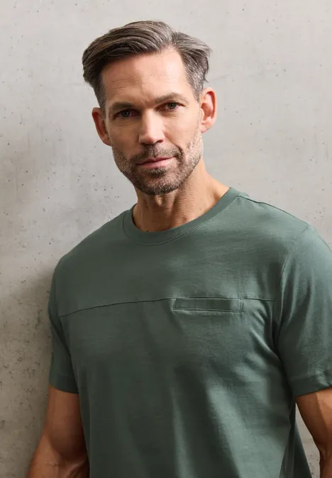 Shirt met borstzak null