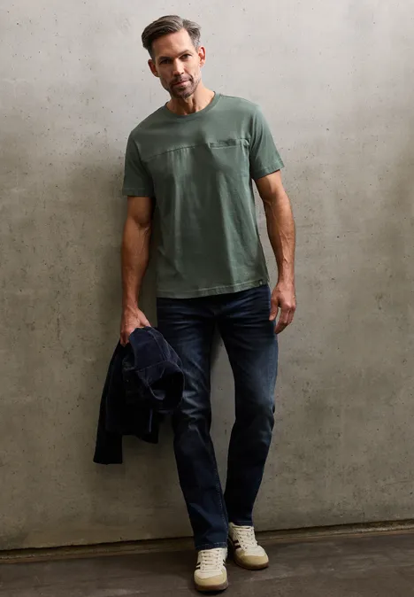 Shirt met borstzak null