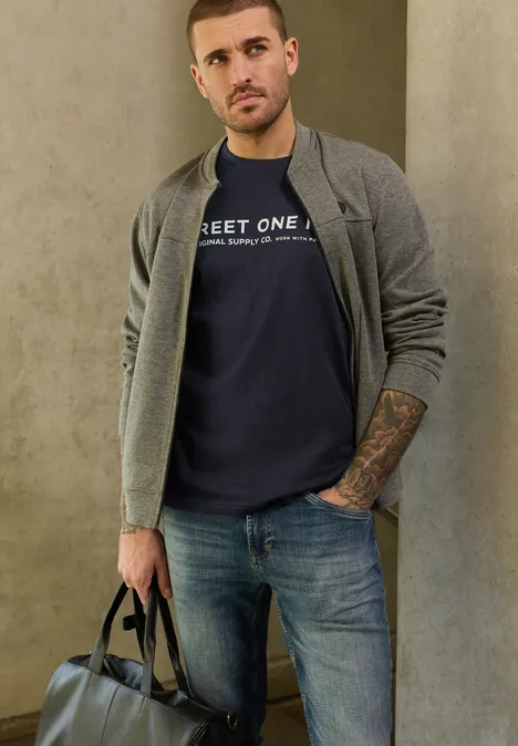 T-Shirt mit Logo-Print dark ink blue T-Shirt mit Logo-Print dark ink blue