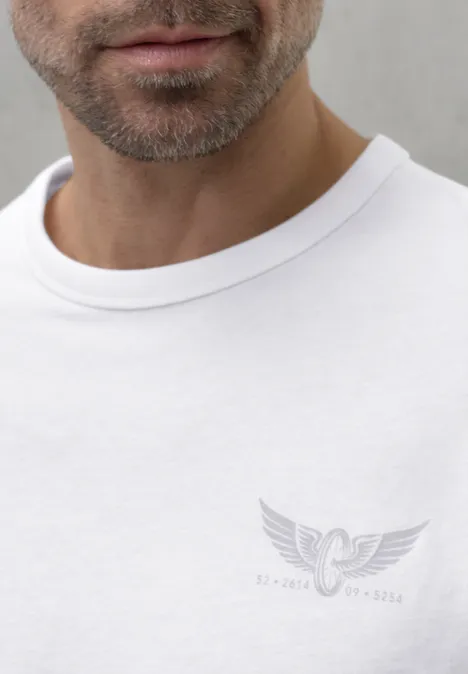 Shirt met kleine print bright white Shirt met kleine print bright white