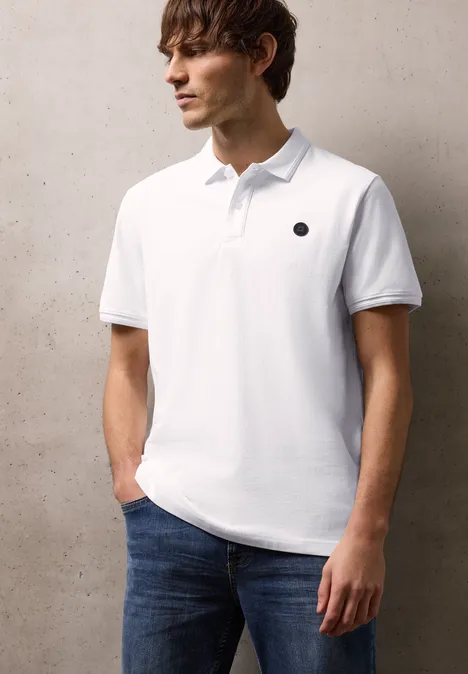 Koszulka Polo Basic bright white