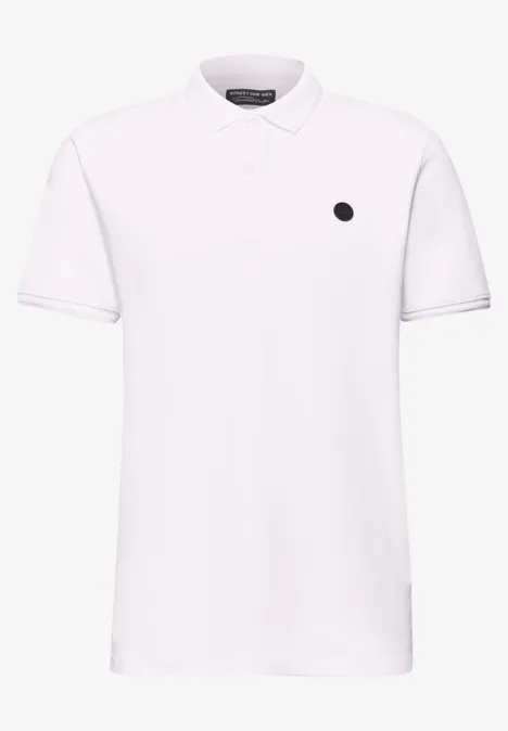 Koszulka Polo Basic bright white