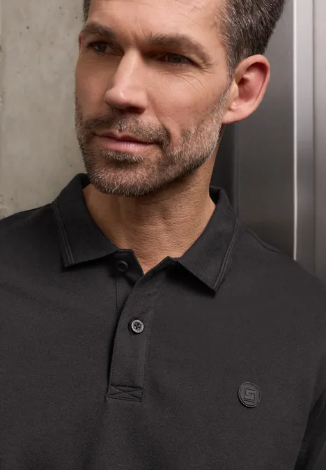 Basic Komfort-Poloshirt basic black Basic Komfort-Poloshirt basic black