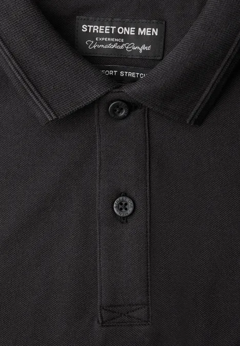 Basic Komfort-Poloshirt basic black Basic Komfort-Poloshirt basic black
