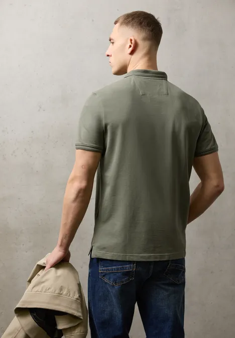 Basis poloshirt rustic green