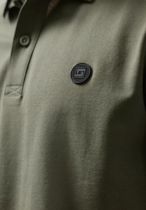 Basis poloshirt rustic green