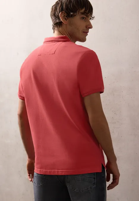 Koszulka Polo Basic dull coral
