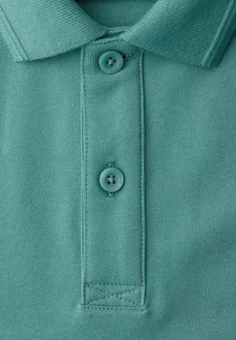 Kurzarm Poloshirt in Stretchqualität caribbean green Kurzarm Poloshirt in Stretchqualität caribbean green