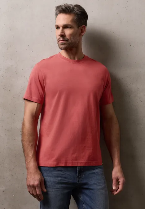 Basic T-Shirt dull coral