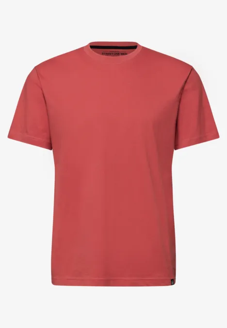 T-shirt de base dull coral