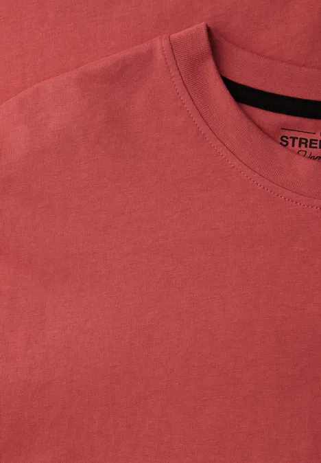 Basic T-Shirt dull coral