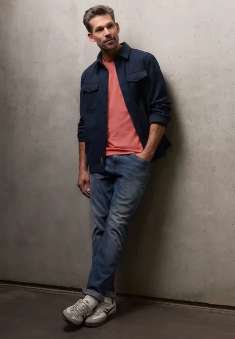 Basic T-Shirt dull coral