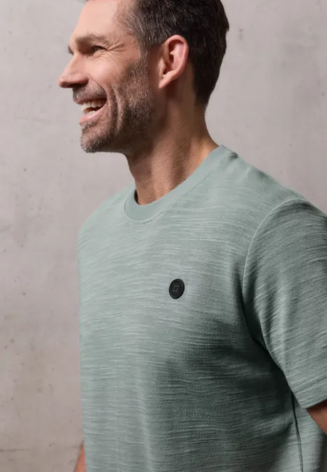 Cozy Slub T-Shirt silver green Cozy Slub T-Shirt silver green