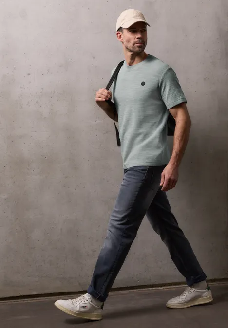 Cozy Slub T-Shirt silver green Cozy Slub T-Shirt silver green