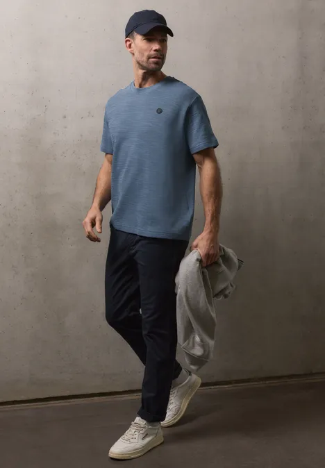 Cozy Slub T-Shirt ocean blue Cozy Slub T-Shirt ocean blue