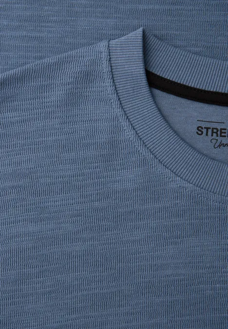 Cozy Slub T-Shirt ocean blue Cozy Slub T-Shirt ocean blue