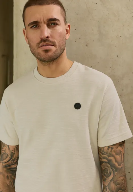 Cozy Slub T-Shirt white sand Cozy Slub T-Shirt white sand