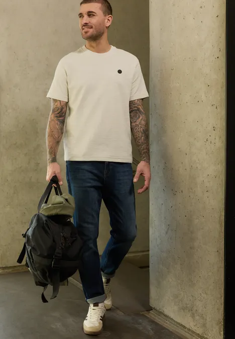 Cozy Slub T-Shirt white sand Cozy Slub T-Shirt white sand