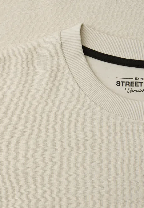 Cozy Slub T-Shirt white sand Cozy Slub T-Shirt white sand