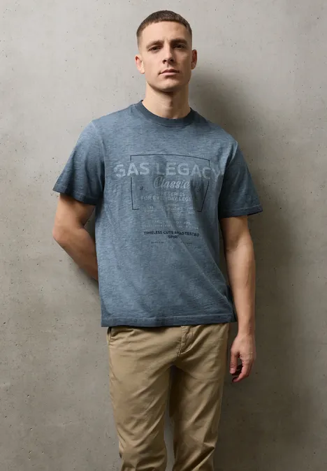 Garment Dye T-Shirt dark ink blue