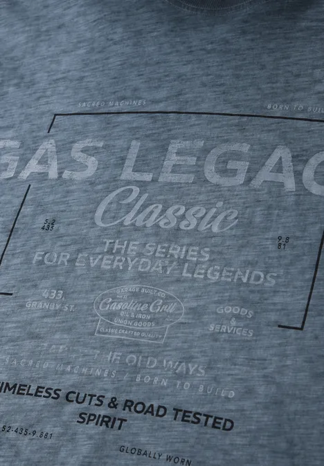 Garment Dye T-Shirt dark ink blue