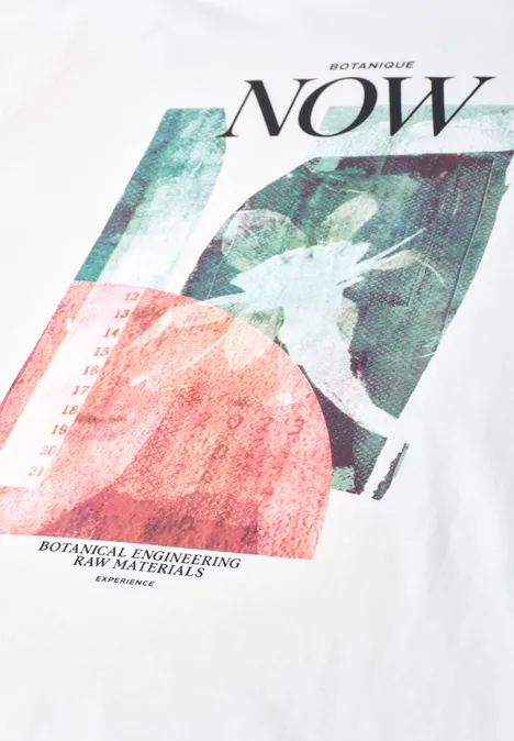 T-shirt à col rond avec photo imprimée bright white T-shirt à col rond avec photo imprimée bright white