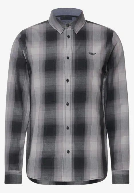 Karo Hemd Black