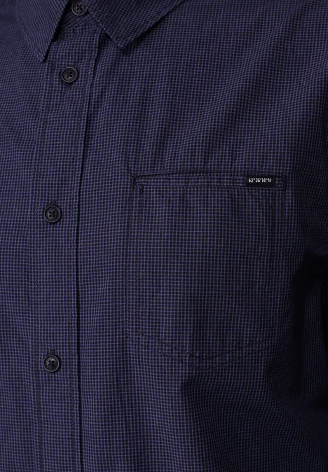 Cooles Baumwollhemd brilliant true blue Cooles Baumwollhemd brilliant true blue