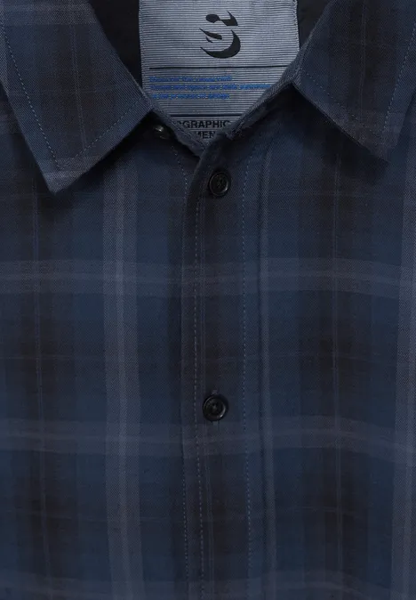 Kariertes Hemd dark dust blue Kariertes Hemd dark dust blue
